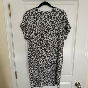 Size Medium amazon cheetah summer dress